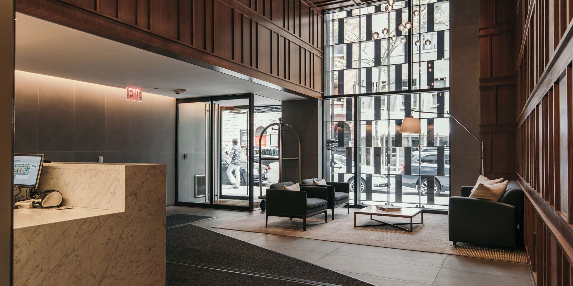 A Century-managed residential lobby